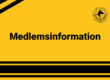 medlemsinformation
